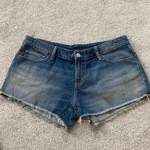 Denim shorts. Size 32.
